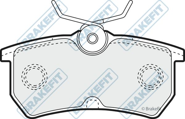 APEC BRAKING Bremžu uzliku kompl., Disku bremzes PD3040